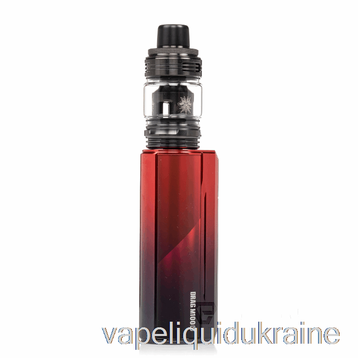 Vape Ukraine VOOPOO DRAG M100S Starter Kit Red and Black